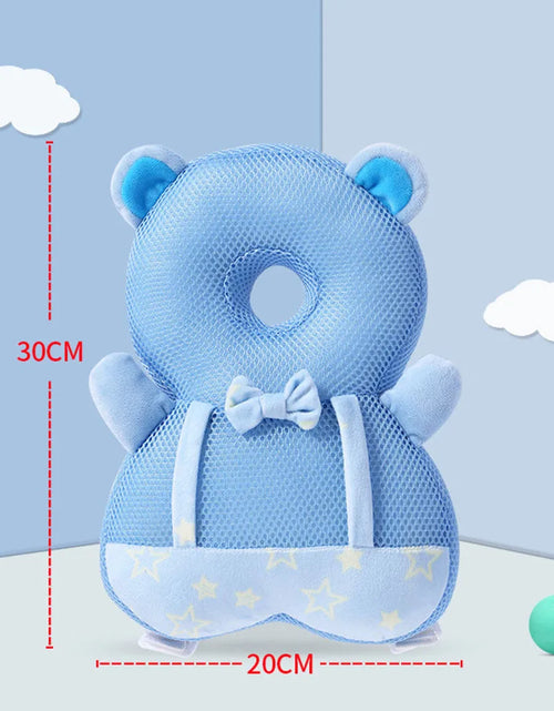 Load image into Gallery viewer, Toddler Baby Head Protector Cushion Backpack Wear Protection Adjustable Infant Safety Back for Baby Walkers Protective Head
