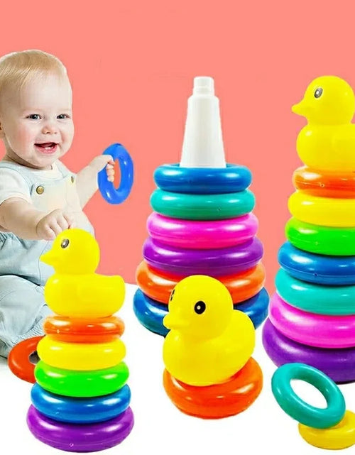 Load image into Gallery viewer, Montessori Baby Toy Rolling Ball Children Montessori Educational Games for Babies Stacking Track Baby Development Toys Children
