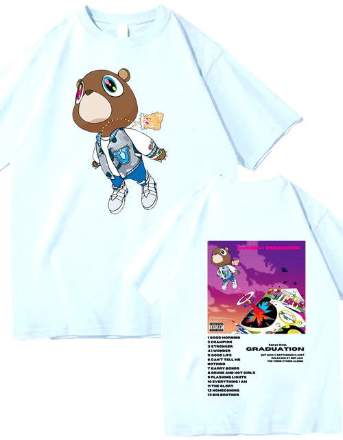 Load image into Gallery viewer, Kanye West Graduation T-Shirts Harajuku O-Neck Short Sleeve Man Woman Shirts Fans Gift
