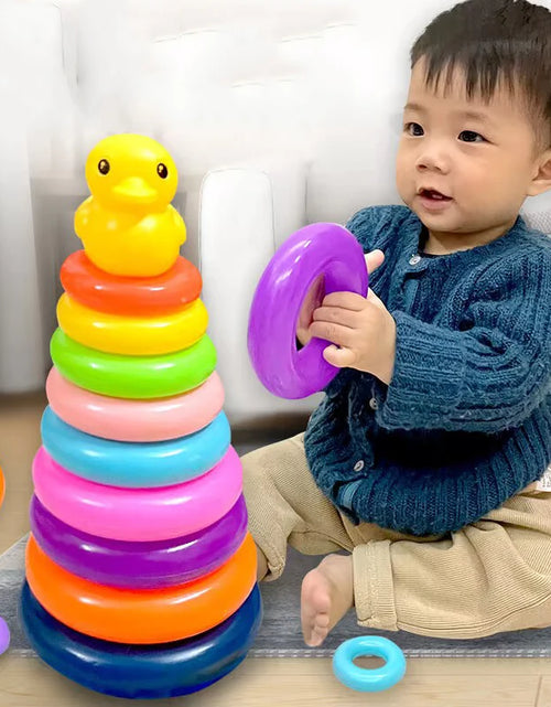 Load image into Gallery viewer, Montessori Baby Toy Rolling Ball Children Montessori Educational Games for Babies Stacking Track Baby Development Toys Children
