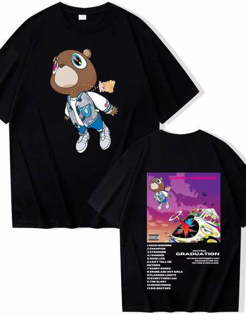 Load image into Gallery viewer, Kanye West Graduation T-Shirts Harajuku O-Neck Short Sleeve Man Woman Shirts Fans Gift
