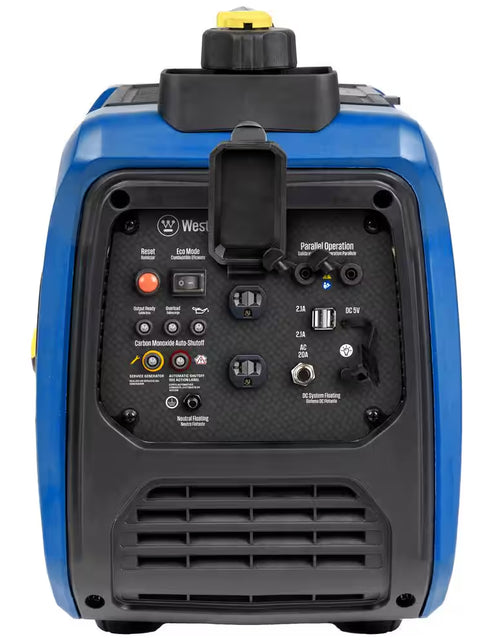 Load image into Gallery viewer, 1,500-Watt Gas Powered Portable Inverter Generator with Recoil Start and Quiet Technology
