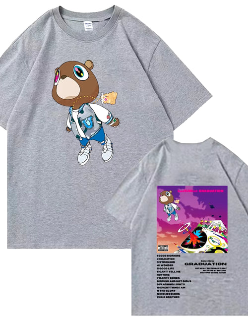 Load image into Gallery viewer, Kanye West Graduation T-Shirts Harajuku O-Neck Short Sleeve Man Woman Shirts Fans Gift
