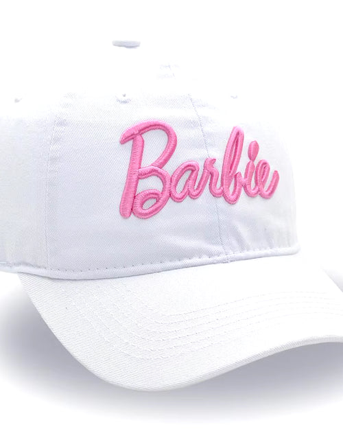 Load image into Gallery viewer, New Kawaii Barbie Letters Embroidered Baseball Cap Anime Cartoon Fashion Summer Adjustable Sun Caps Outdoor Casual Peaked Hat
